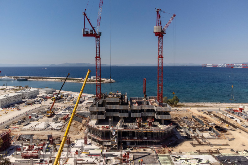 تطوير مشروع "برج المارينا"، أول ناطحة سحاب في اليونان