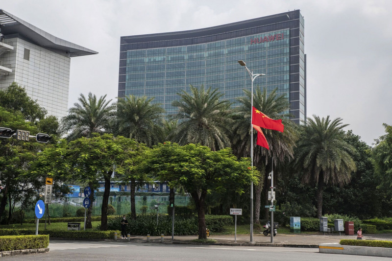 المقر الرئيسي لشركة "هواوي" في مدينة شنجن الصينية