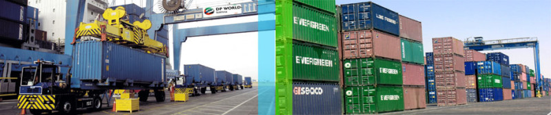 تدير شركة موانئ دبي العالمية محطة حاويات بميناء العين السخنة في مصر 