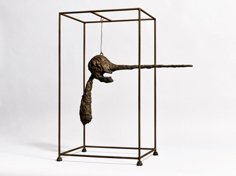 منحوتة "الأنف" أو (Le Nez) للفنان السويسري ألبرتو جياكوميتي، وتعود للعام 1965
