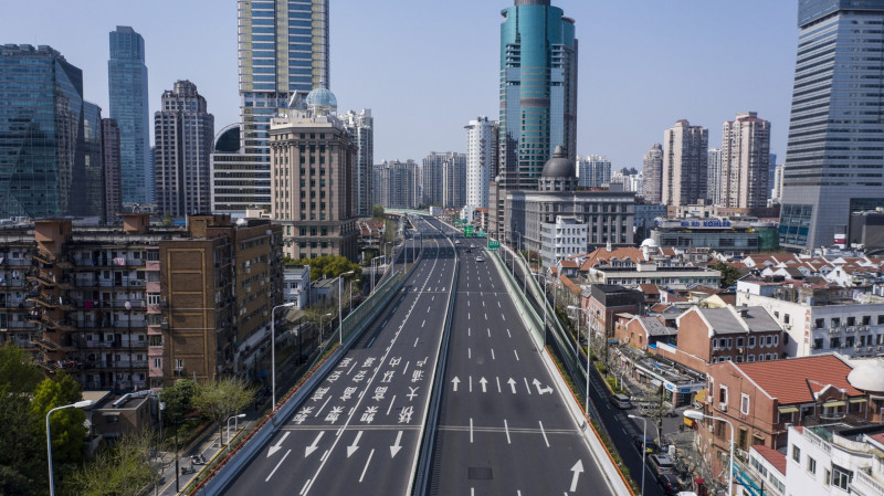 طريق سريع خاو في شنغهاي
