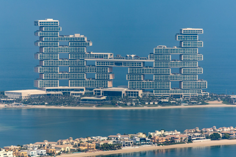 منتجع ومجمع سكني "أتلانتس رويال ريزيدنس" في دبي، الإمارات.