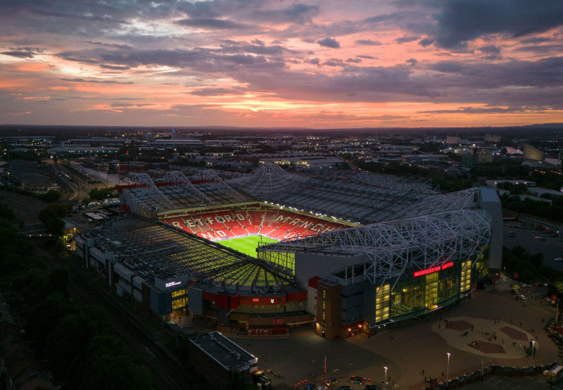 ملعب أولد ترافورد الخاص بمانشستر يونايتد أحد أكبر الأندية على مستوى العالم