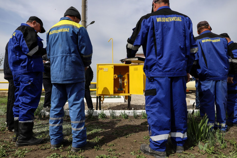 جولة تدريبية شهرية حول الأمن والطوارئ تقام في محطة قياس الغاز الطبيعي التابعة لشركة "مولدوفاغاز" في كوزيني، مولدوفا